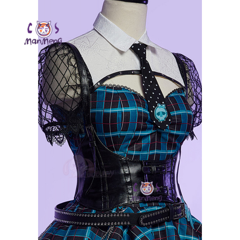 Anime Cosplay Manga - Monster Cos High Frankie Stein Cosplay