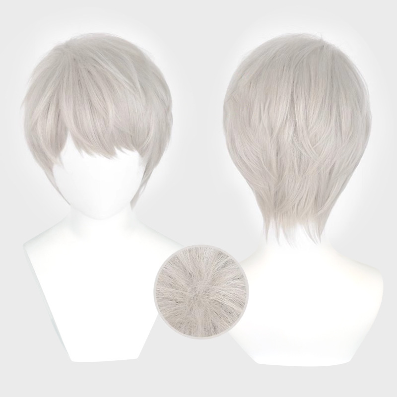 Anime Cosplay Romance - Synthetic Short Fluffy Anime Wig Inspired