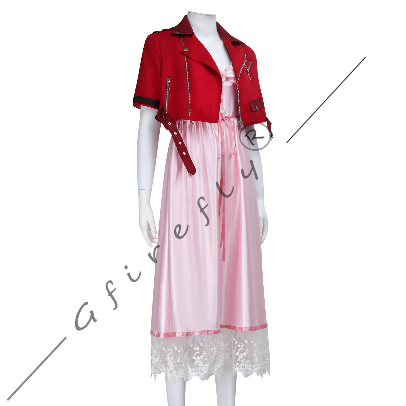 Game Final Fantasy VII Aerith  - Anime Cosplay Manga ulasan dan harga