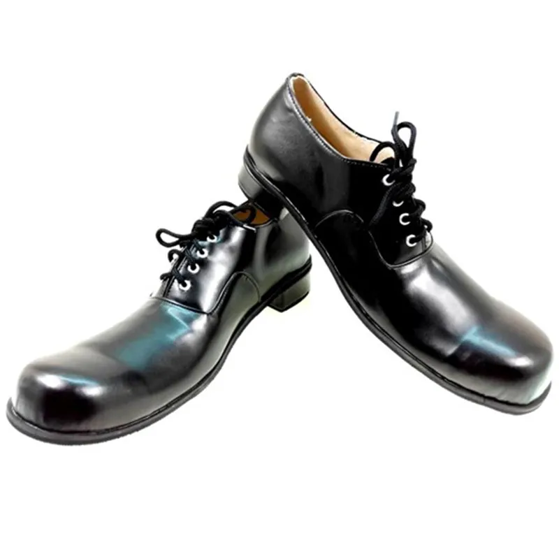 34cm Leather Anime Clown Shoes - Anime Cosplay For Black Guys ulasan dan harga