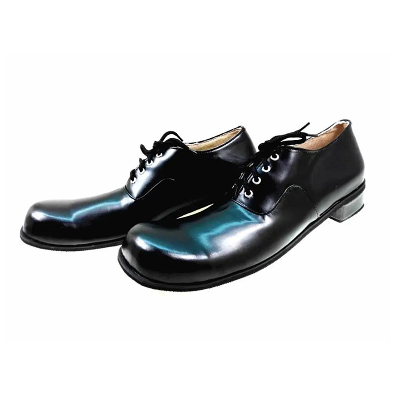 34cm Leather Anime Clown Shoes - Anime Cosplay For Black Guys ulasan dan harga