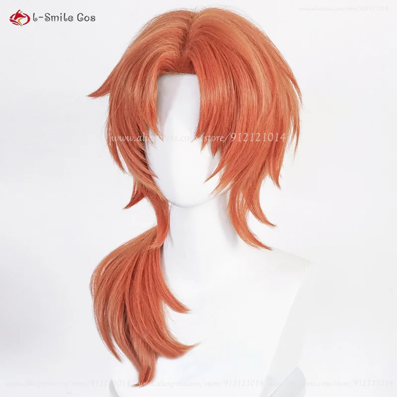 xiaoxiao Anime Hanako-kun Aoi  - Anime Cosplay Orange Hair ulasan dan harga