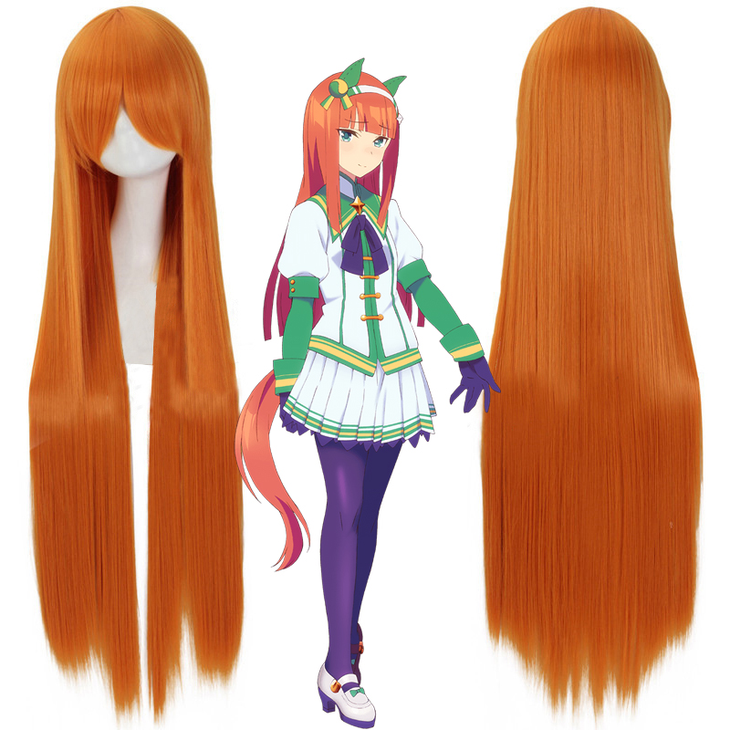 Pretty Derby Maiden Cosplay Wi - Anime Cosplay Orange Hair ulasan dan harga