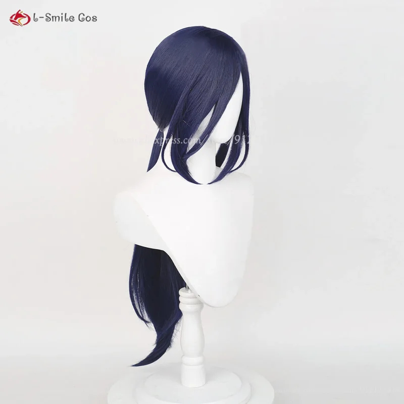 xiaoxiao Fontaine Clorinde Cos - Anime Cosplay Blue Hair ulasan dan harga