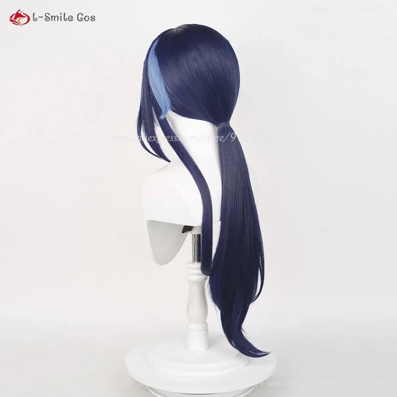 xiaoxiao Fontaine Clorinde Cos - Anime Cosplay Blue Hair ulasan dan harga