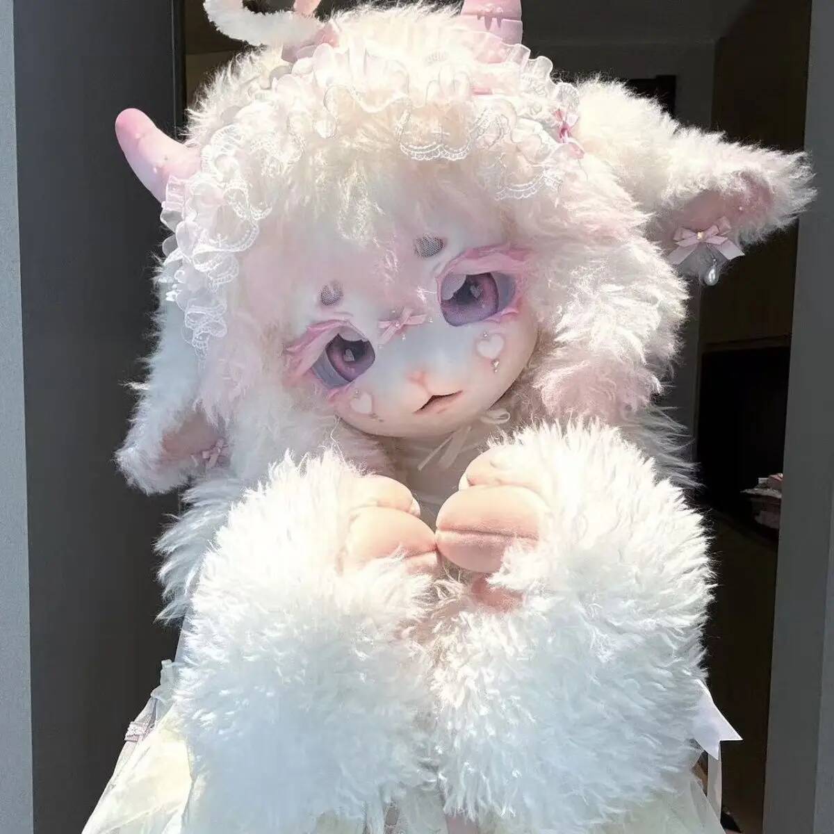 Handmade Kig Fursuit Head, Cut - Anime Cosplay Female ulasan dan harga