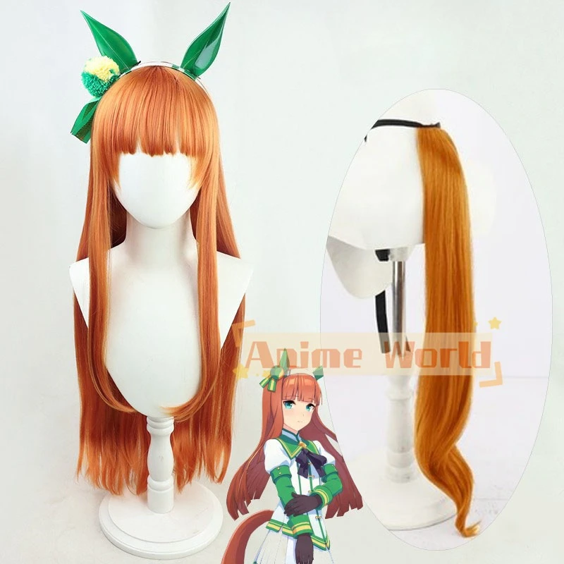 Anime Uma Musume Pretty Derby  - Anime Cosplay Orange Hair ulasan dan harga