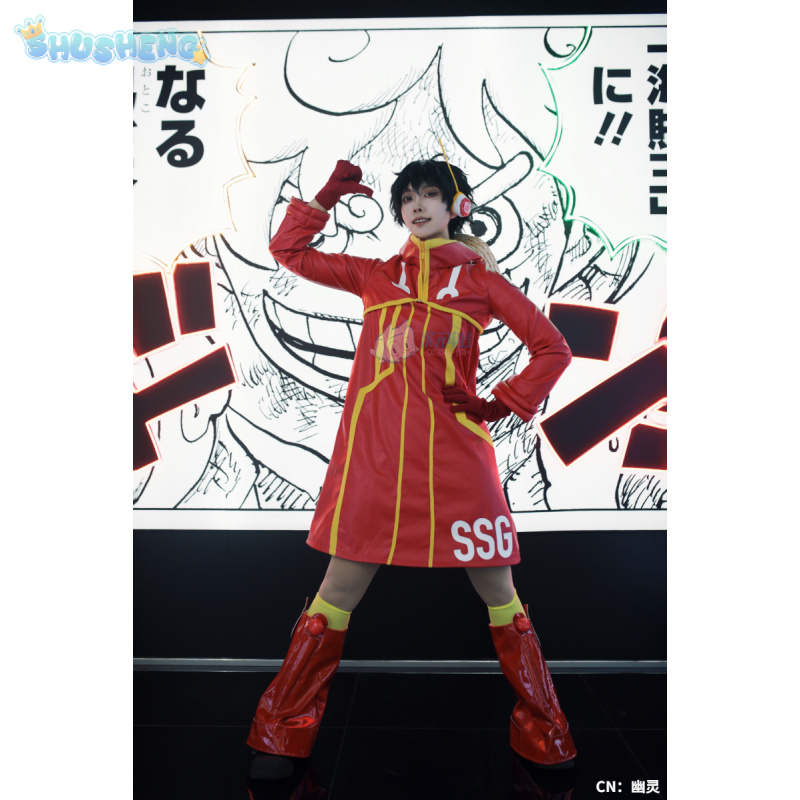 Monkey D Luffy Egghead Cospaly - Costume Anime Cosplay ulasan dan harga