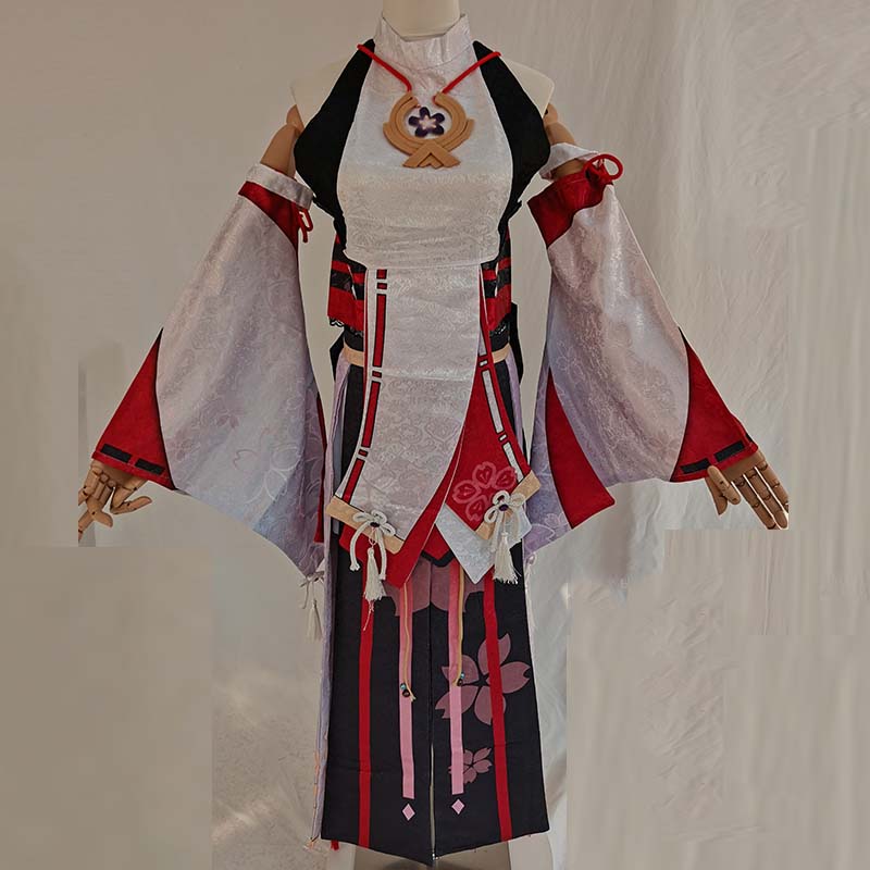 Yae Miko Full Set Guuji Yae Co - Cosplay Anime Yae Miko ulasan dan harga