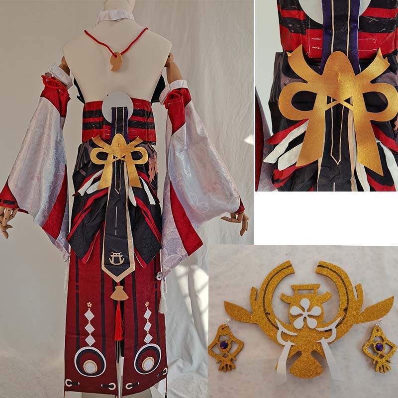 Yae Miko Full Set Guuji Yae Co - Cosplay Anime Yae Miko ulasan dan harga