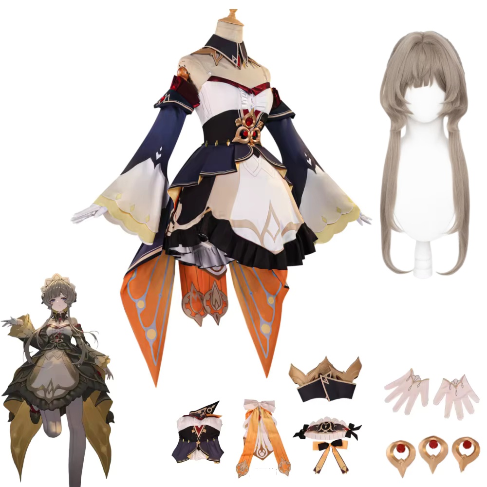 Sandrone Cosplay Costume Gensh - Anime Cosplay Female ulasan dan harga
