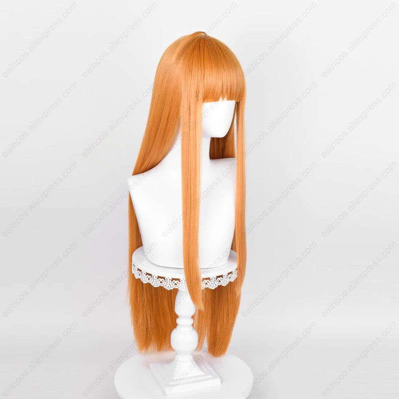 Anime Futaba Sakura Cosplay Wi - Anime Cosplay Orange Hair ulasan dan harga