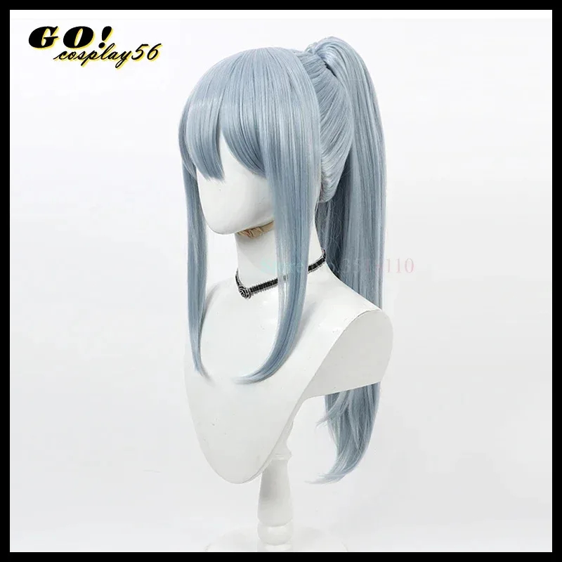 ♥AA Mashle Abyss Razor Cosplay - Anime Cosplay Blue Hair ulasan dan harga