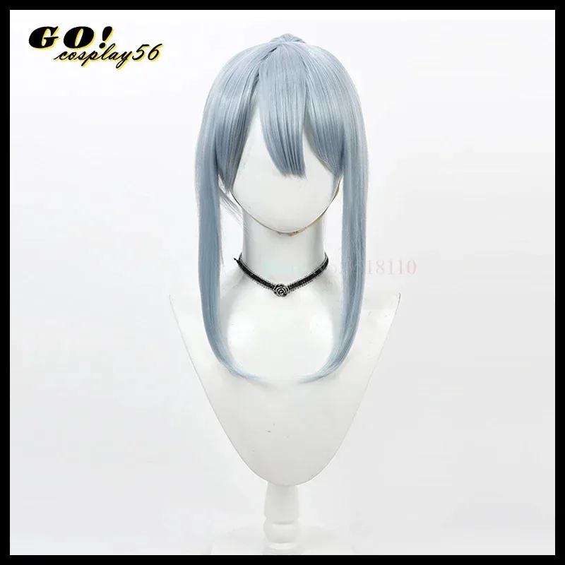 ♥AA Mashle Abyss Razor Cosplay - Anime Cosplay Blue Hair ulasan dan harga