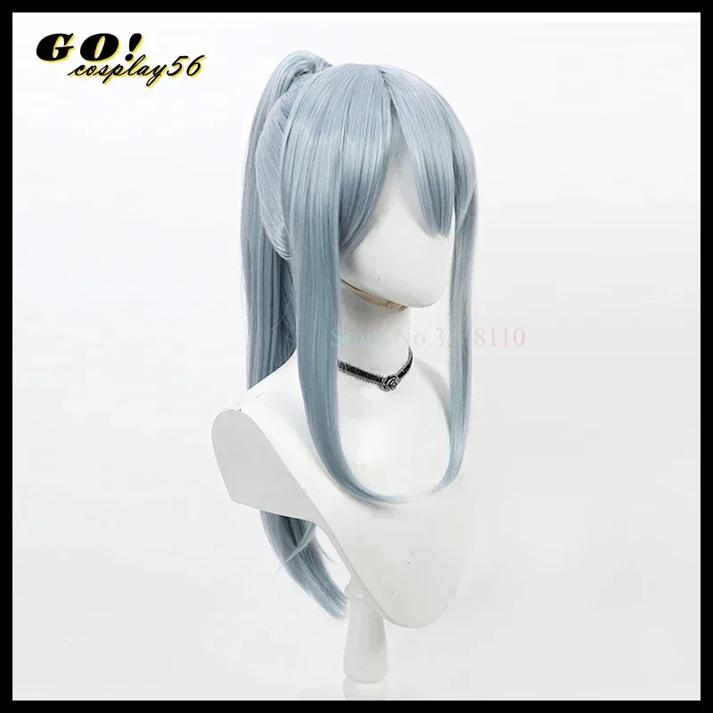 ♥AA Mashle Abyss Razor Cosplay - Anime Cosplay Blue Hair ulasan dan harga
