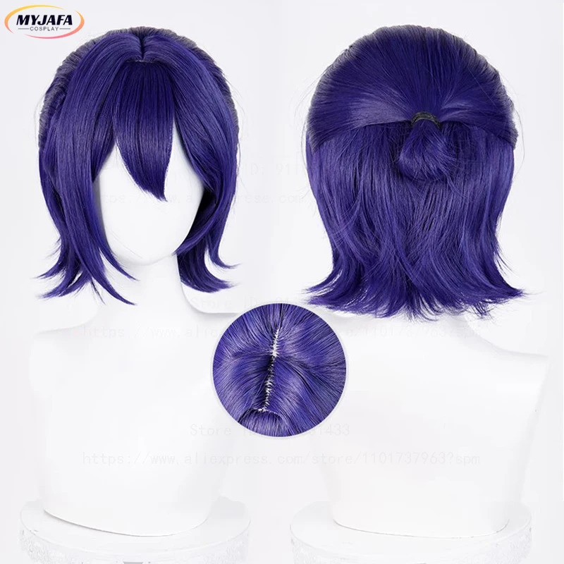 DY20High Quality Tiny Mita Cos - Anime Cosplay Blue Hair ulasan dan harga