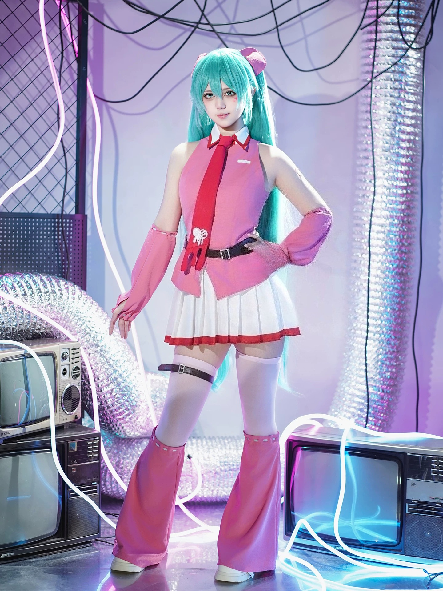 Miku Gloomy Bear Crossover lin - Anime Cosplay Female ulasan dan harga