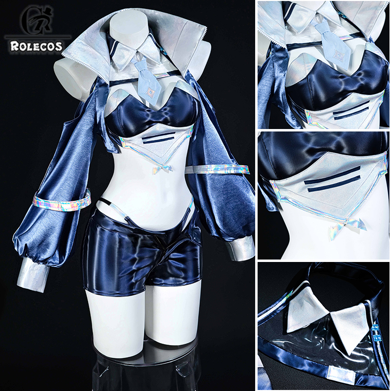 ROLECOS Game Azur Lane USS New - Anime Cosplay Female ulasan dan harga