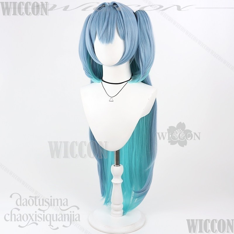 GODDESSS Game VICTORYSS Cospla - Anime Cosplay Blue Hair ulasan dan harga
