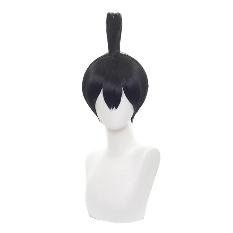 Anime Chainsaw Man Hayakawa Ak - Anime Cosplay Blue Hair ulasan dan harga