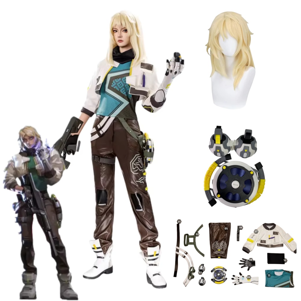 Deadlock Cosplay Costume Props - Anime Cosplay Female ulasan dan harga