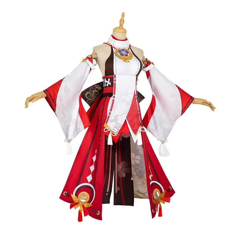 Genshin Impact Yae Miko Guuji  - Cosplay Anime Yae Miko ulasan dan harga
