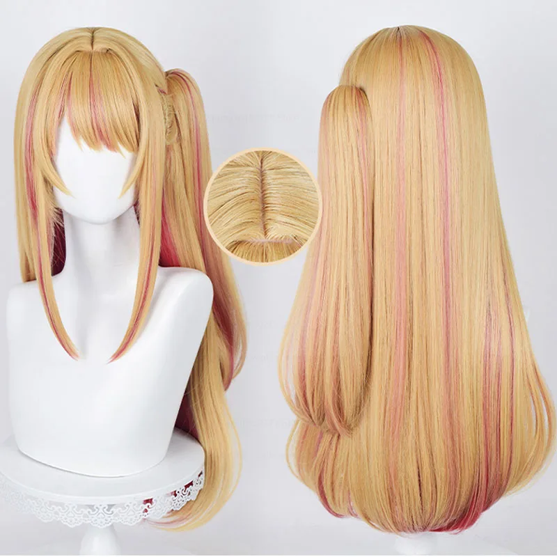 Anime Oshi No Ko Hoshino Ruby  - Anime Cosplay Orange Hair ulasan dan harga