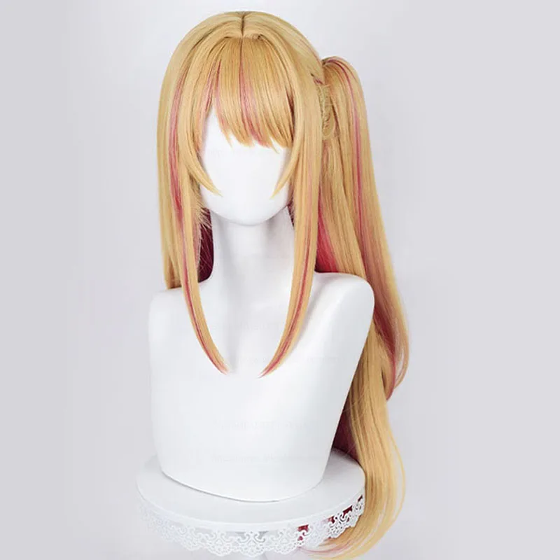 Anime Oshi No Ko Hoshino Ruby  - Anime Cosplay Orange Hair ulasan dan harga