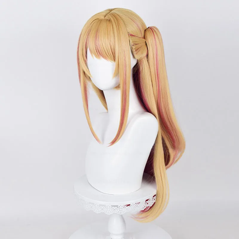 Anime Oshi No Ko Hoshino Ruby  - Anime Cosplay Orange Hair ulasan dan harga