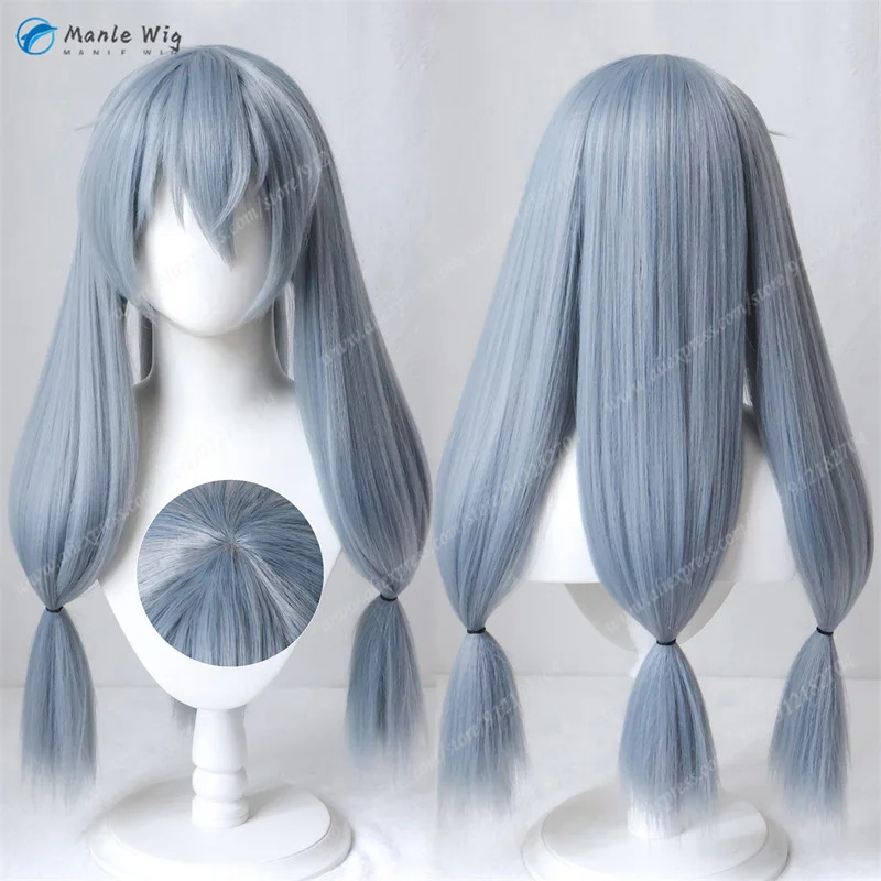 Anime Cosplay Pre Styled 3 bra - Anime Cosplay Blue Hair ulasan dan harga