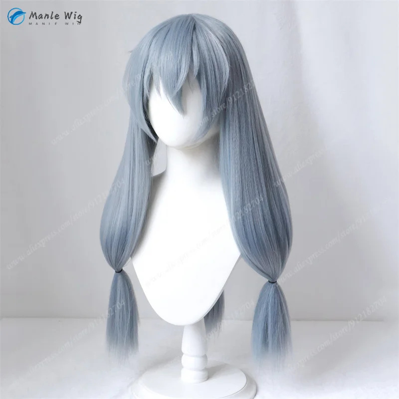 Anime Cosplay Pre Styled 3 bra - Anime Cosplay Blue Hair ulasan dan harga