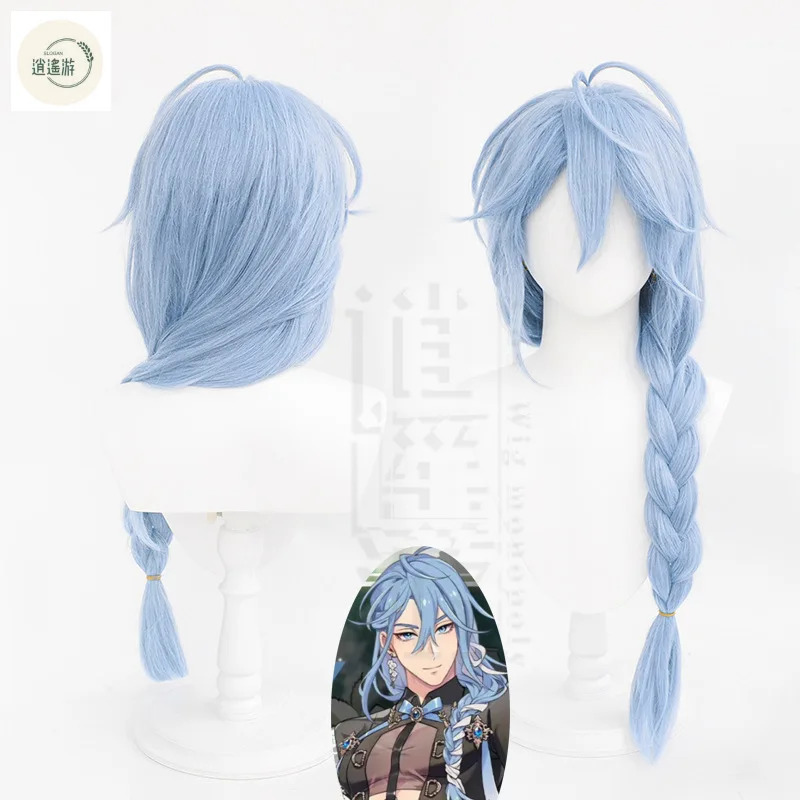 qq34Game Nu Carnival Edmond Co - Anime Cosplay Blue Hair ulasan dan harga