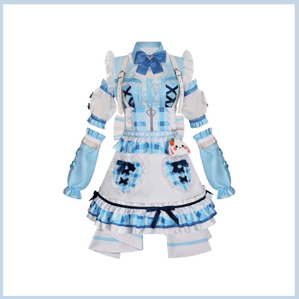 Anime BanG Dream Kurata Mashir - Anime Cosplay Blue Hair ulasan dan harga