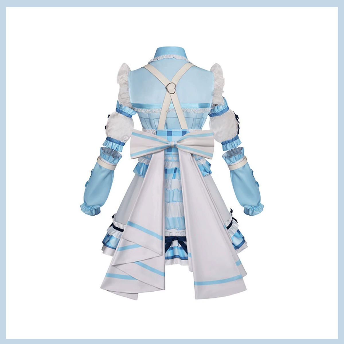 Anime BanG Dream Kurata Mashir - Anime Cosplay Blue Hair ulasan dan harga