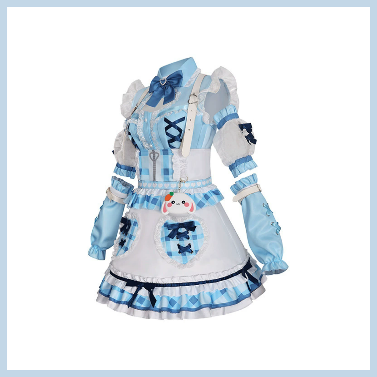 Anime BanG Dream Kurata Mashir - Anime Cosplay Blue Hair ulasan dan harga