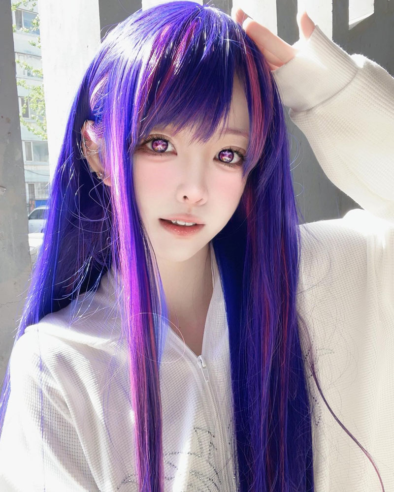 Oshi No Ko Hoshino Ai Cosplay  - Anime Cosplay Ai ulasan dan harga