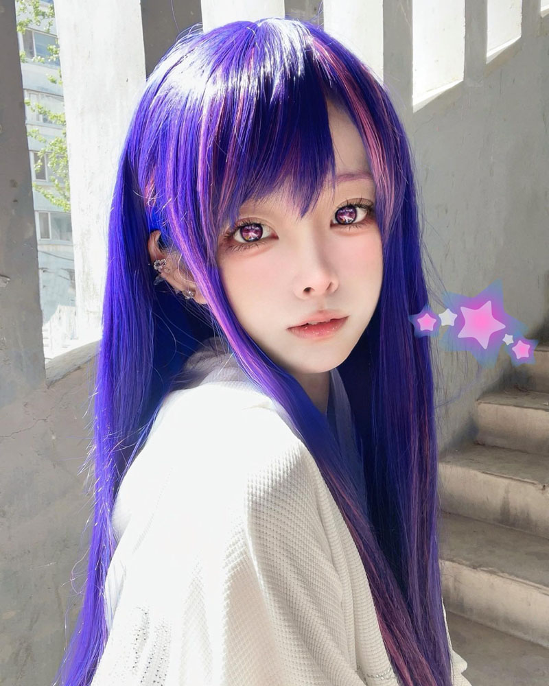 Oshi No Ko Hoshino Ai Cosplay  - Anime Cosplay Ai ulasan dan harga