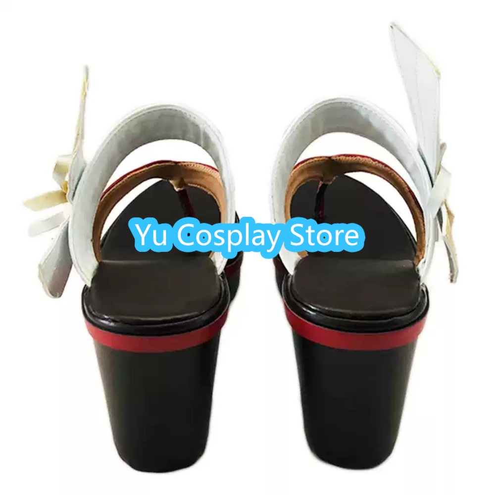Yae Miko Cosplay Shoes Custom  - Cosplay Anime Yae Miko ulasan dan harga