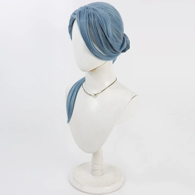ABC123Anime Game Twisted-Wonde - Anime Cosplay Blue Hair ulasan dan harga