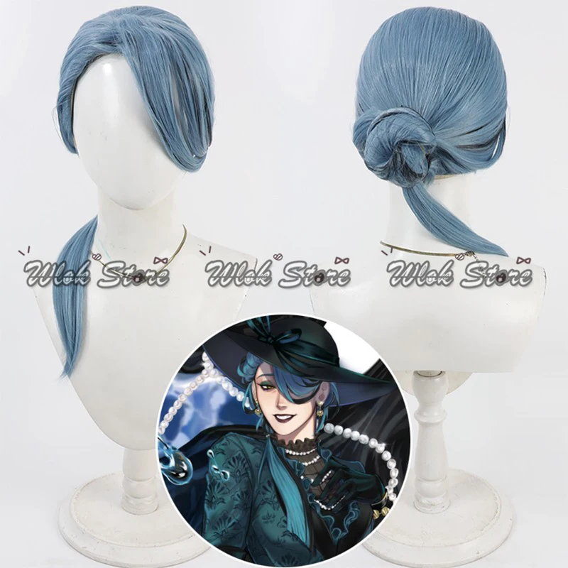 ABC123Anime Game Twisted-Wonde - Anime Cosplay Blue Hair ulasan dan harga